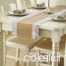 Nrpfell Chemin de Table en Jute Toile Dentelle Decoration Set de Table 30 x 275cm - B07PBBBT6W
